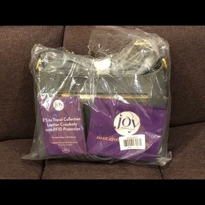 Gray Joy Mangano E*Lite Leather Crossbody